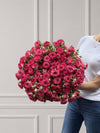 Ruby Bloom - Spray Pink Roses Bouquet