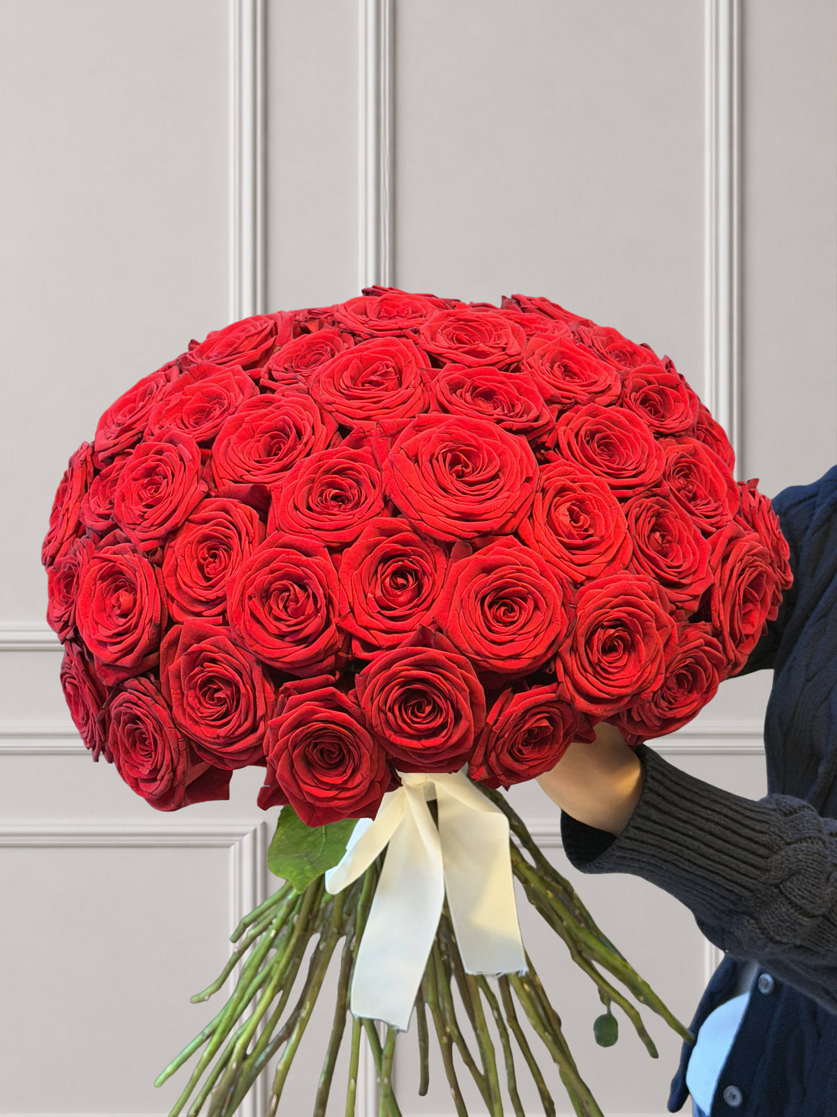 The Royal Red - Red Roses bouquet