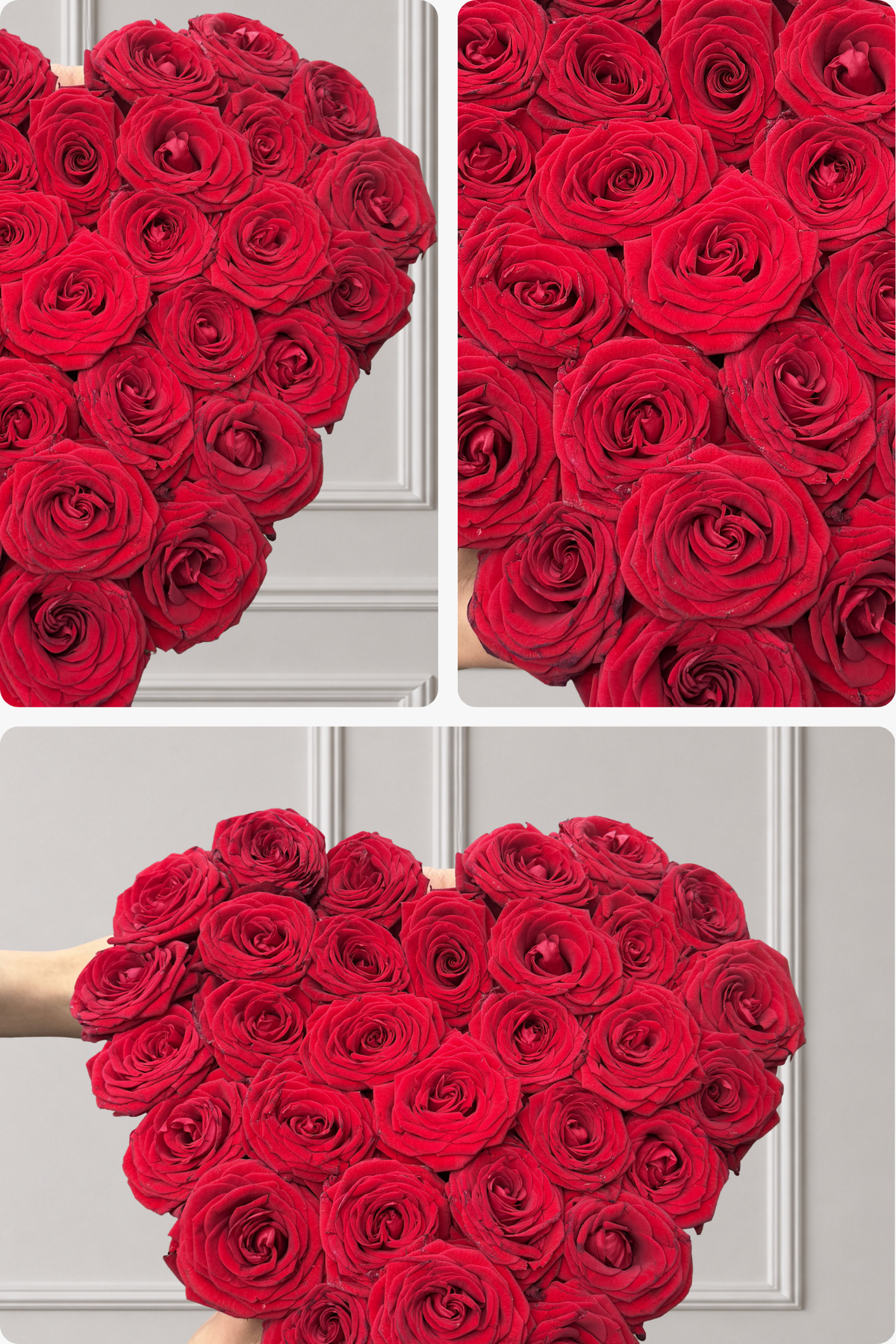 Forever Yours - Premium Red Roses heart